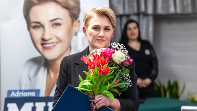 Adriana Miłoś, kandydatka na urząd prezydenta Mielca - zdjęcie główne
